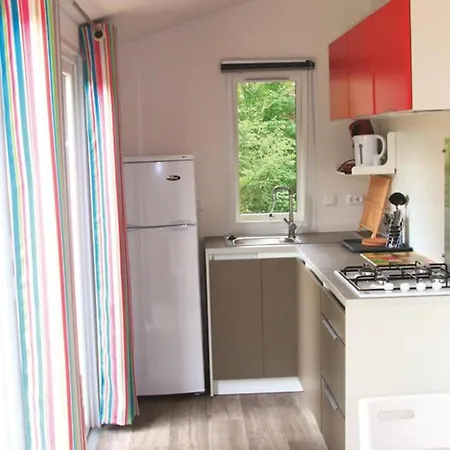 Mobil Spacieux Avec Terrasse A - Api-1-52-234 营地 Devillac